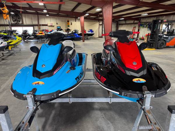 2024 2024 and 2023 Yamaha EX Sport pair for sale with trailer